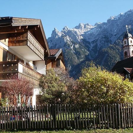 Ferienwohnung Am Zierhutbach Kranzberg Миттенвальд Экстерьер фото